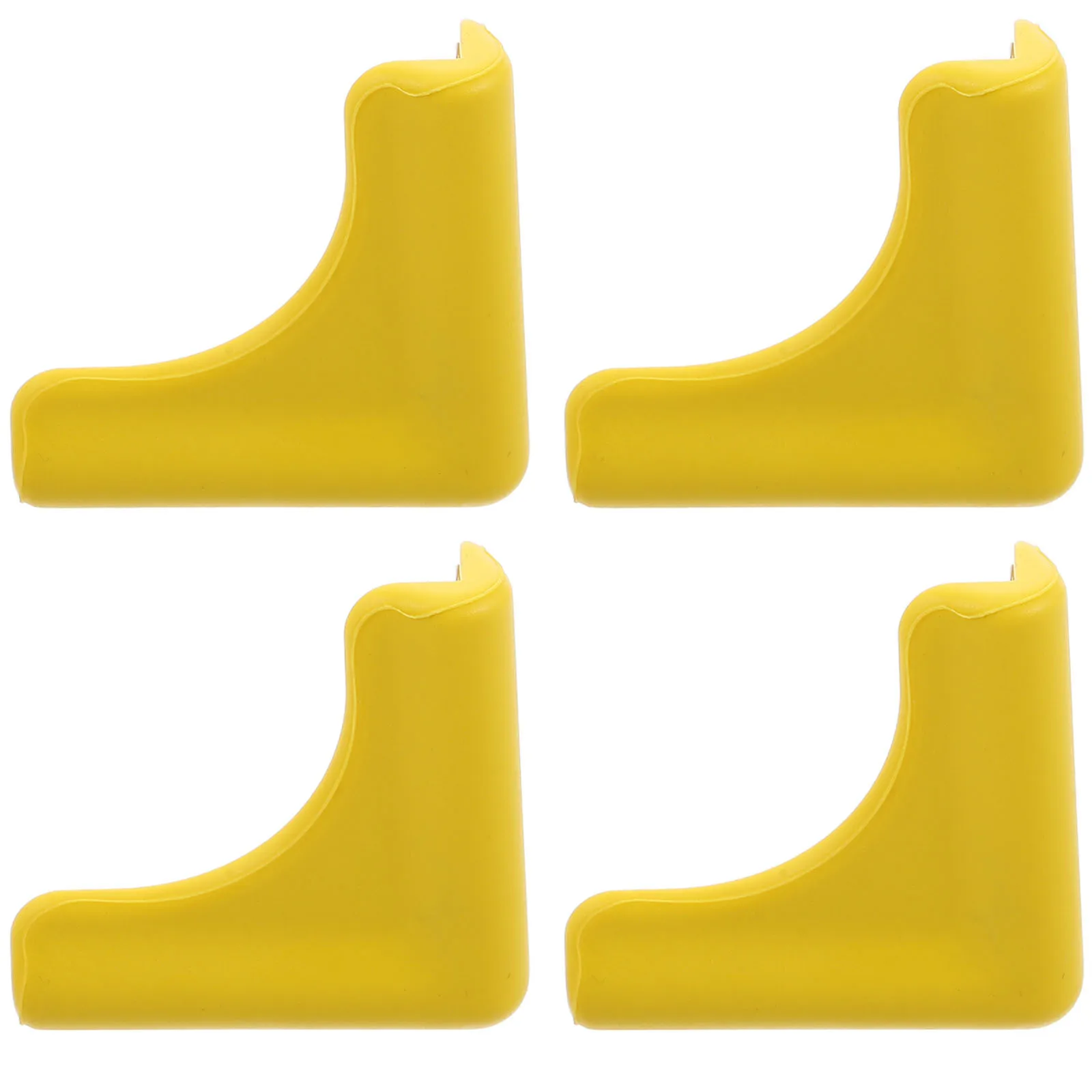 4Pcs Range Hood Corner Protectors Silicone Sharp Edge Furniture Guards Table Corner Safety Bumpers Range Hood Supply