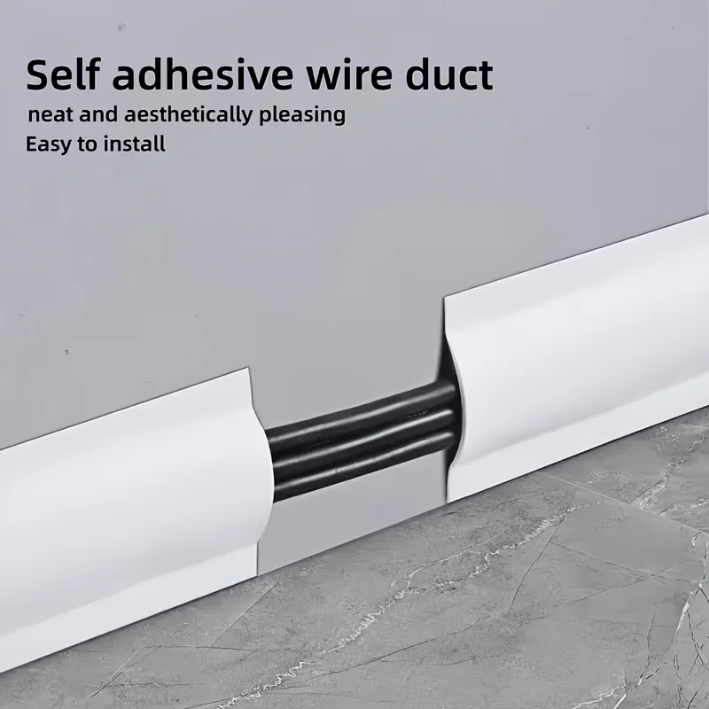 High Quality Soft Cord Cover PVC Flexible Floor Cable Cover Durable Cable Management PVC Cord Cover Floor