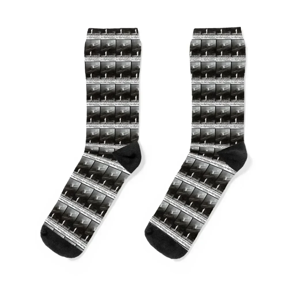 

Fitzcarraldo Werner Herzog Quote Socks Lots football funny sock summer Socks Women Men's