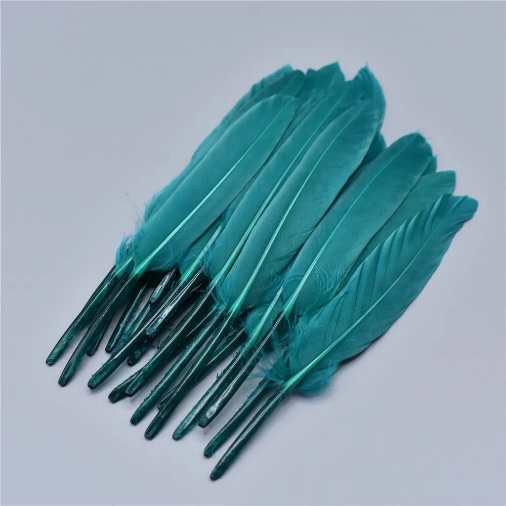 Natürliche rote Entenfedern, lose, 10–15 cm/4–6 Zoll, Entenfedern für Bastelarbeiten, DIY-Schmuck, Accessoires, Dekoration, Federn. – Detail 26