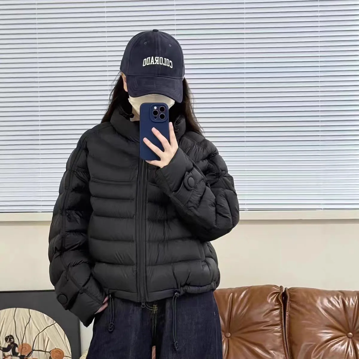 Short Down Jacket 2025 Women's New Arrival Fall/Winter Fashion Stand Collar Casual Warm Versatile Thickened Coat Trendy