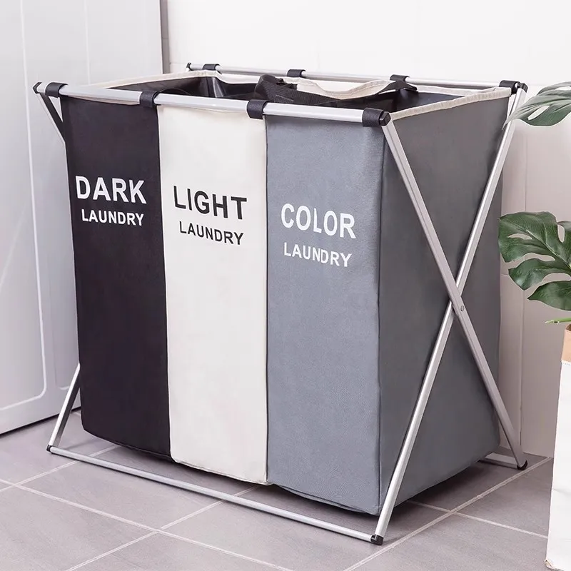 Large Collapsible Washing Bedroom Bag Laundry Basket Foldable Laundry Basket Storage Household Sundries Storage Basket