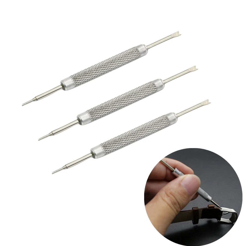 Metal Watch Band Repair Tools Stainless Steel Bracelet Watchband Opener Strap Replace Spring Bar Connecting Pin Remover Tool