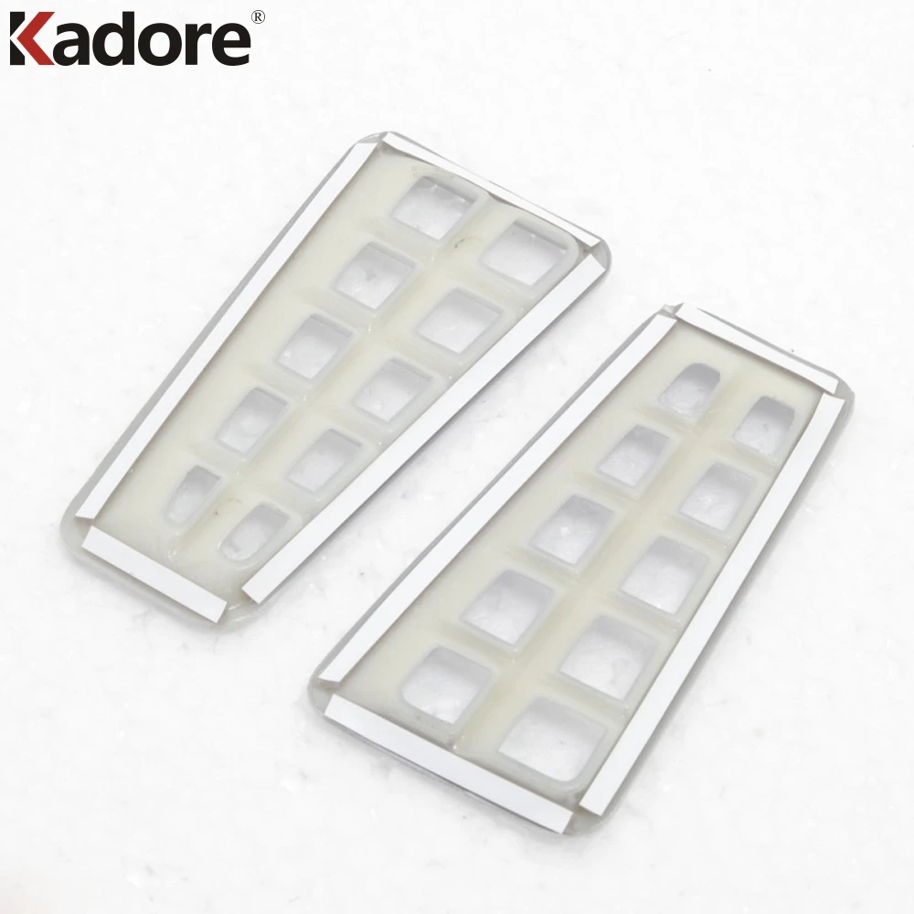 For Toyota RAV4 RAV 4 2016 2017 2018 Matte Mouldings Dashboard Air Condition Vent Outlet Cover Trim Car Interior Accessories