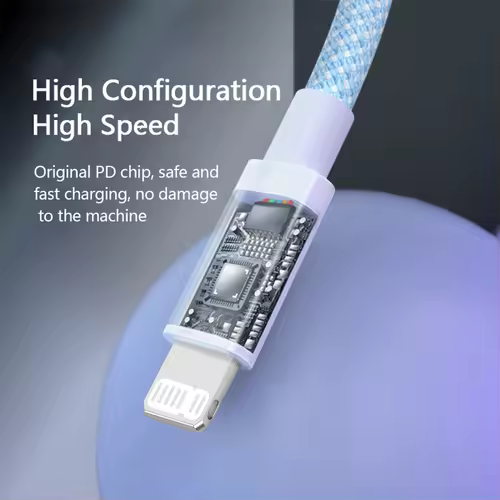 PD 20W USB C Cable For iPhone 14 13 12 11 Pro Max Xs 8 Plus iPad Wire 3A Fast Charging Cord Type C Data Cable for iPhone - Image 3