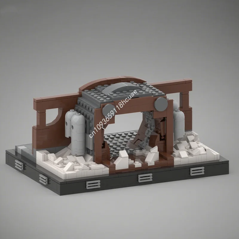 

692 шт. MOC Hey Mando Diorama Коллекция Модель Строительные блоки игрушки Строительство Рождественские подарки Сборка DIY Творческое образование