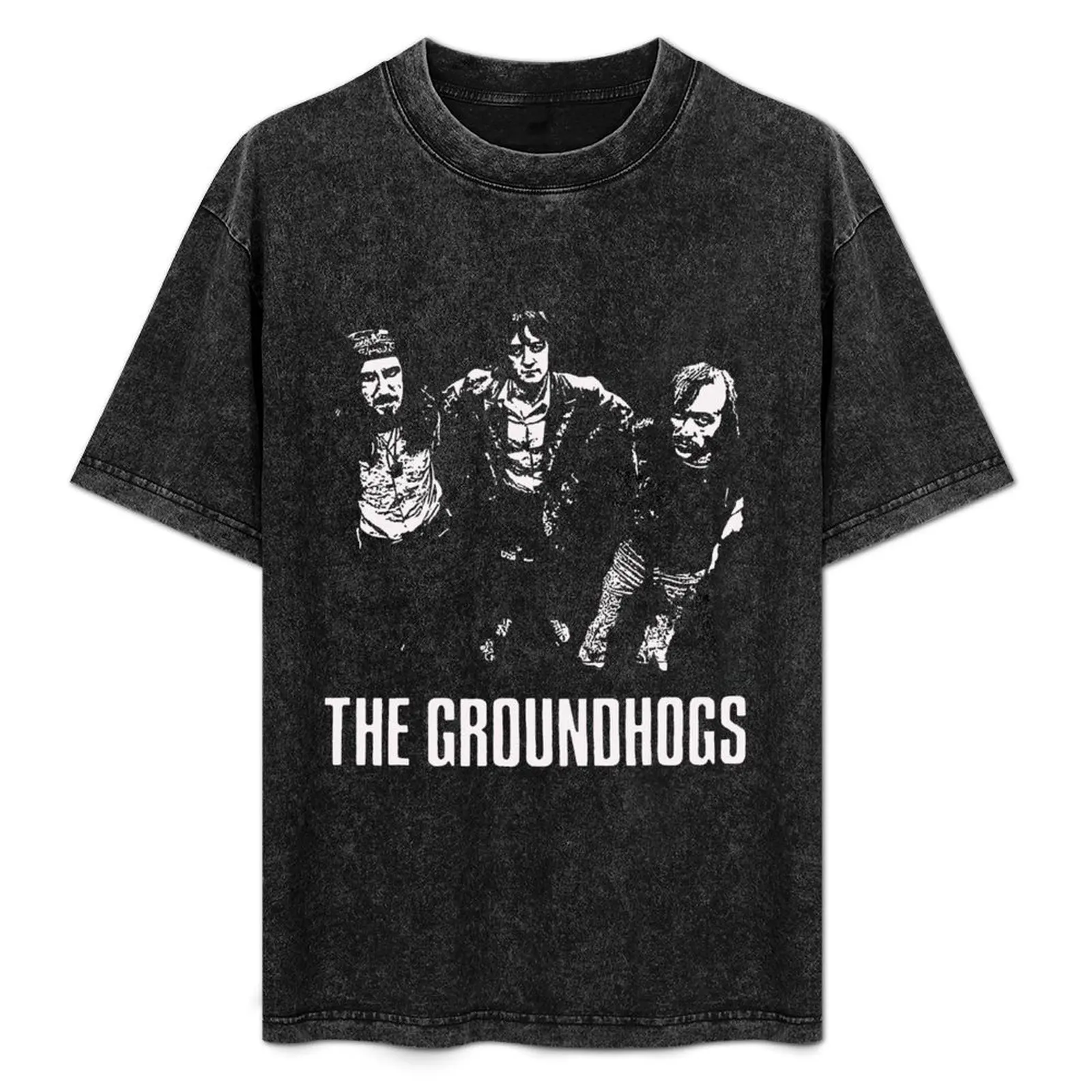 the Groundhogs Essential T-Shirt vintage man clothes customizeds big and tall t shirts for men