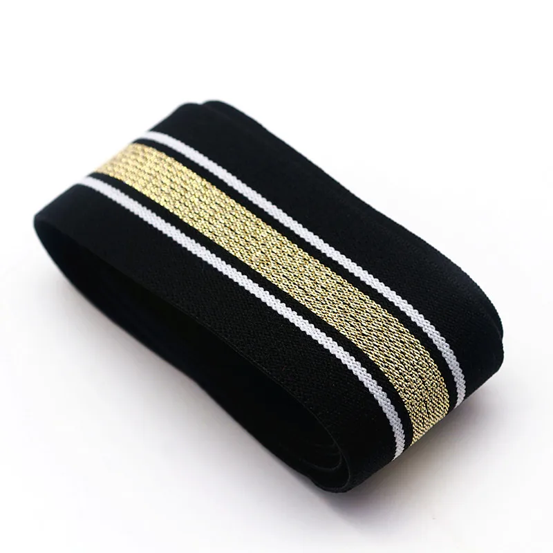 Striped Elastic Band for Garment Decoration