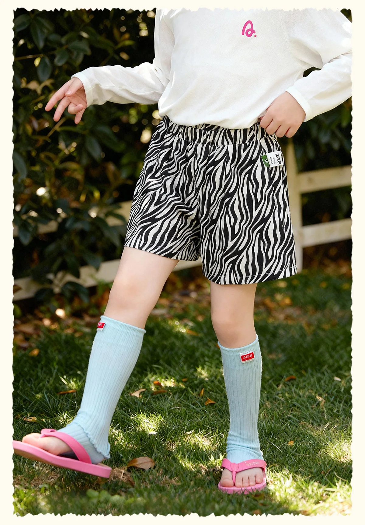 Amila 2026 Sommer-Kindershorts, energiegeladene, vielseitige Stile, Vintage-Kontrastfarbe, vielseitige, modische Freizeitshorts – Detail 16
