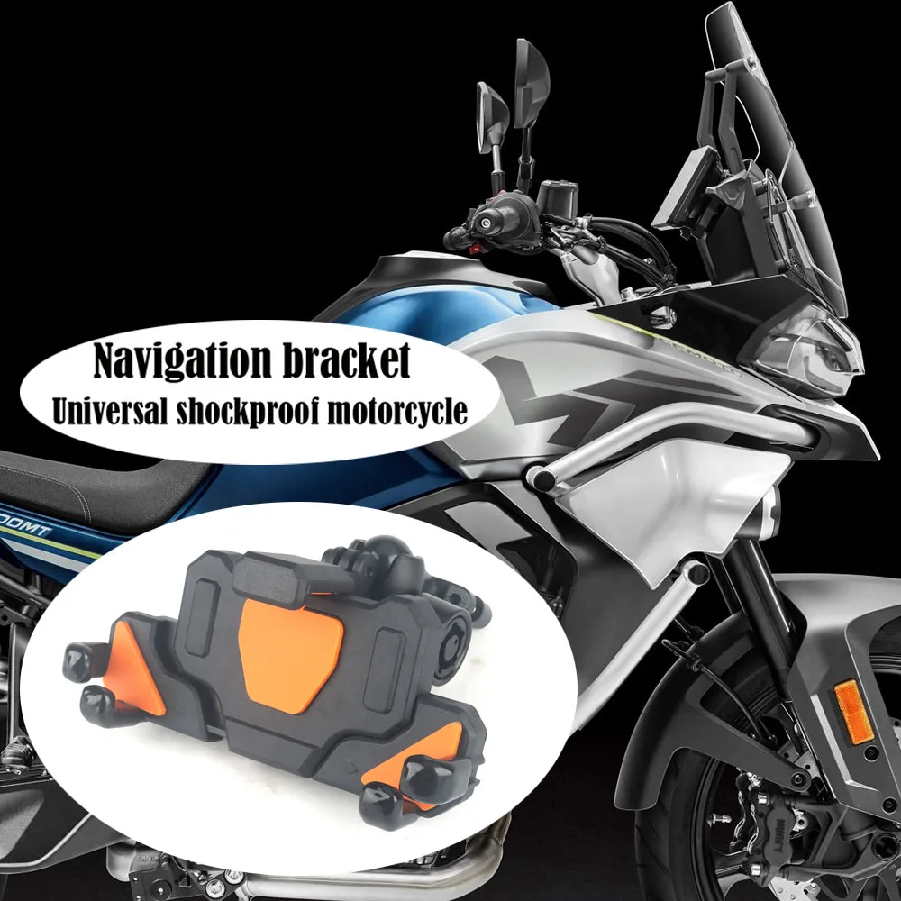 Motorcycle Accessories Stand Holder Phone Mobile Phone GPS Navigation Plate Bracket For CFMOTO 800MT 800mt 800 MT 2024