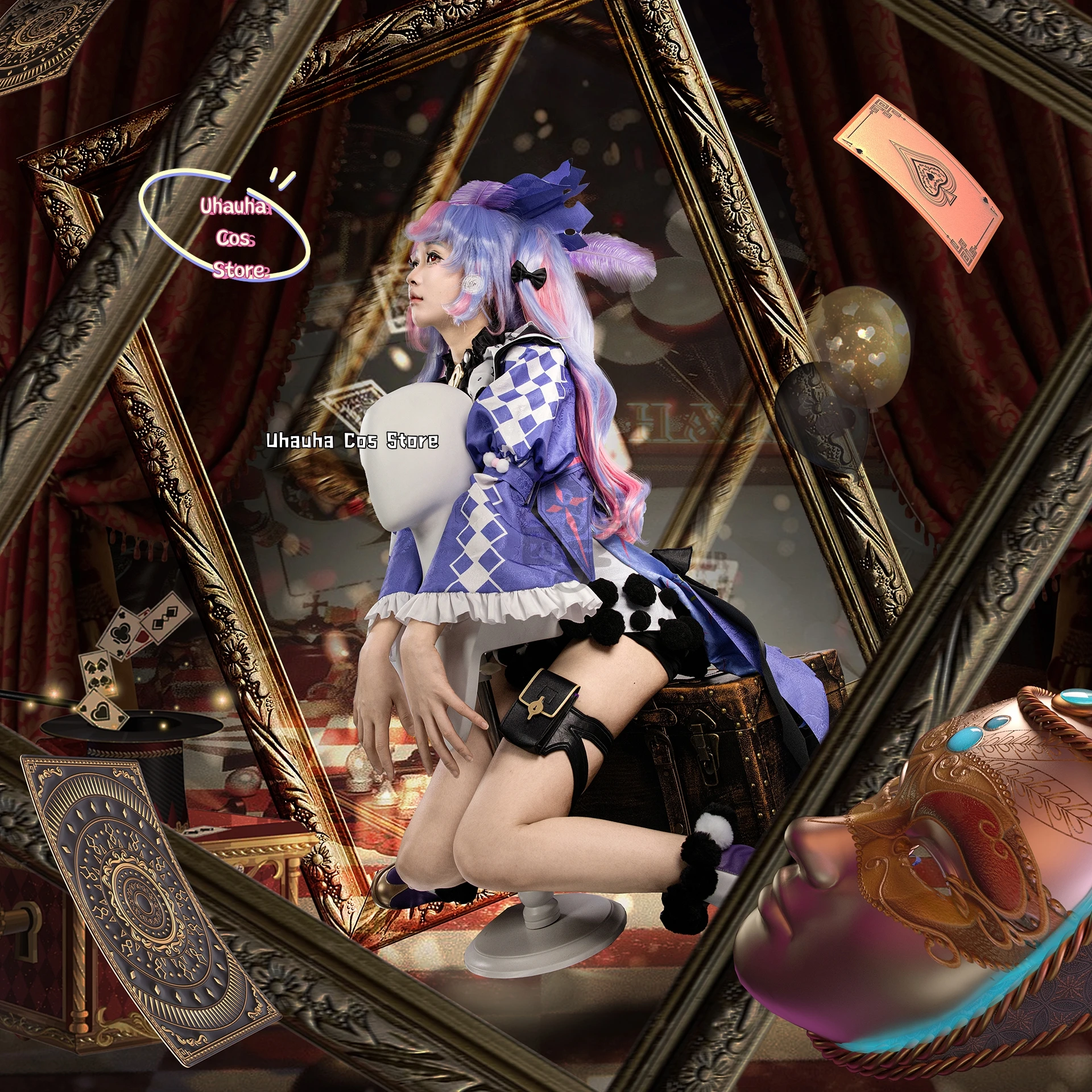 لعبة Wuthering موجات روسيا تأثيري حلي القوطية لوليتا فستان المرأة زي شعر مستعار إكسسوارات أحذية أنيمي حفلة لعب الأدوار البدلة