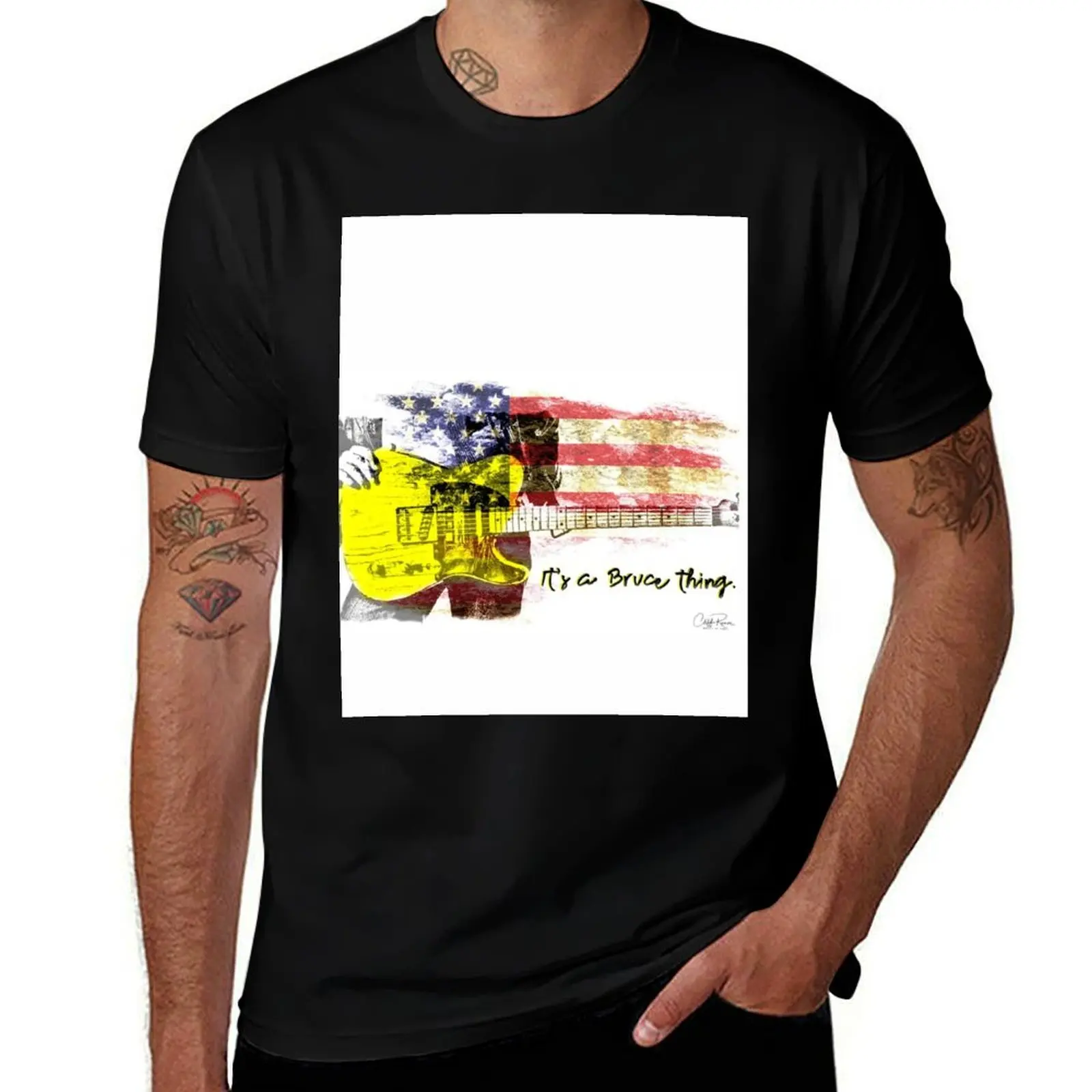 

It's A Bruce Thing 2, WallsOfFameAust T-Shirt man t shirts for men man t shirt cotton high quality