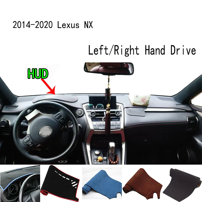 For 2014-2020 Lexus NX 300 200 Accessories Dashboard 310S Cover Instrument Panel Dash Mat Dashmat Protective Pad