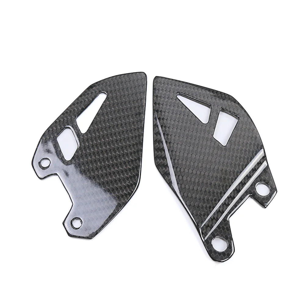 For Kawasaki Z H2 ZH2 2020 2021 2022 2023 2024 Real Carbon Fiber Heel Guards Motorcycle Accessories Fairing Kit Parts