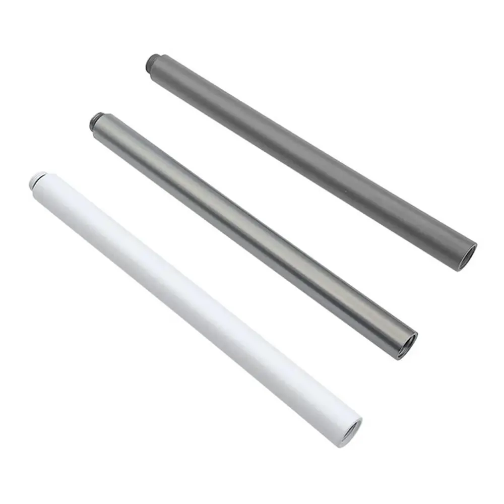New 30cm Stainless Steel Shower Extension Rod Round 30cm Shower Bracket Shower Extender