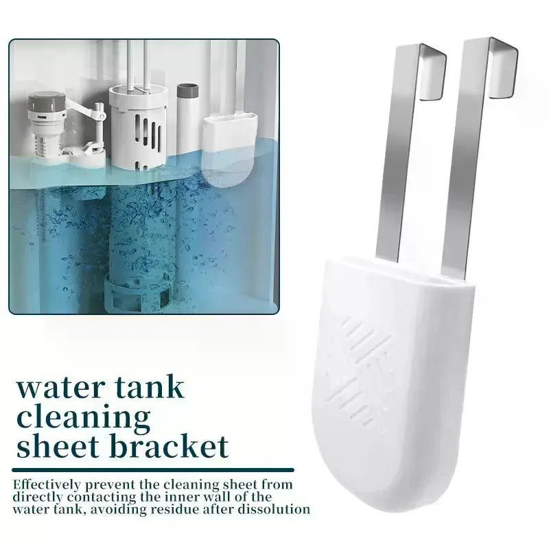 

Toilet Tank Cleaning Tablet Holder Toilet Bowl Tablet Hanging Organizer Tablet Bracket For Universal Toilet Cleaner Caddy