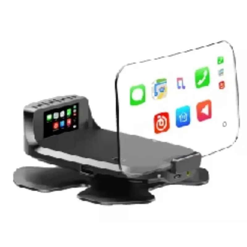 Car HUD with CarPlay/Google Auto, Real-time Speed Projection, HD Digital Dashboard Display, Vehicle-mounted Head Up