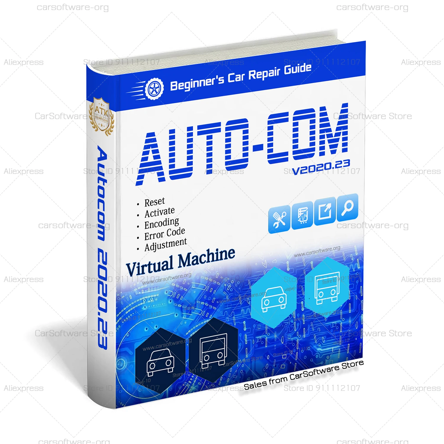 2020.23 Il più recente installazione illimitata su più computer VCI per software diagnostico per camion auto Ds 1500 dal magazzino estero