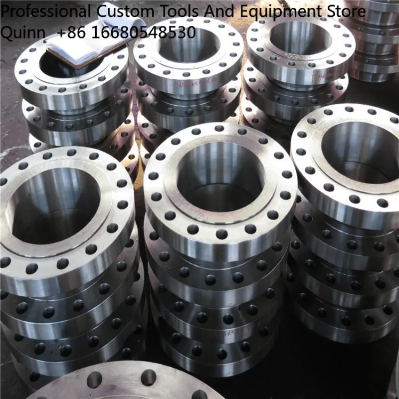 JU2 1/2 Inch API 6A 13 5/8 10,000 PSI Class 150/Cl150/Cl300  FF ASTM A105N ASME B16.5 F439 CPVC Carbon Steel Forged Flange