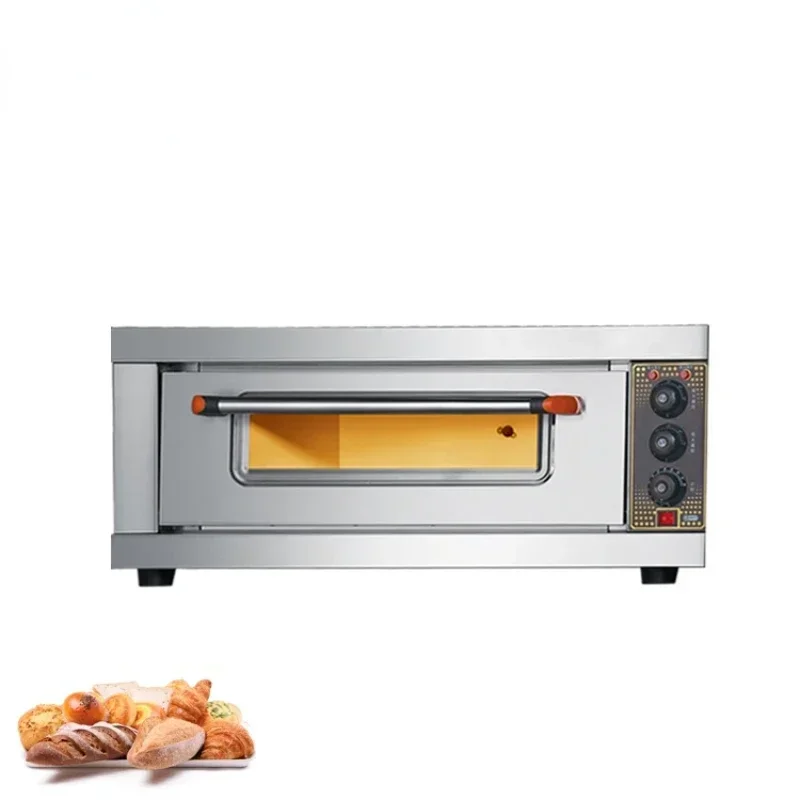 

superior quality Commercial High Quality Pizza Oven Time Warm Interior Timer Baking Oven Stainless Steel Electric Bakery Ove