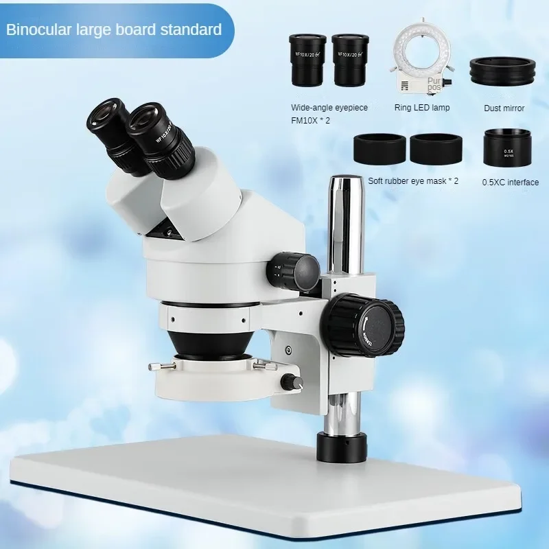 Light source welding identification dissecting microscope Autofocus binocular stereomicroscope