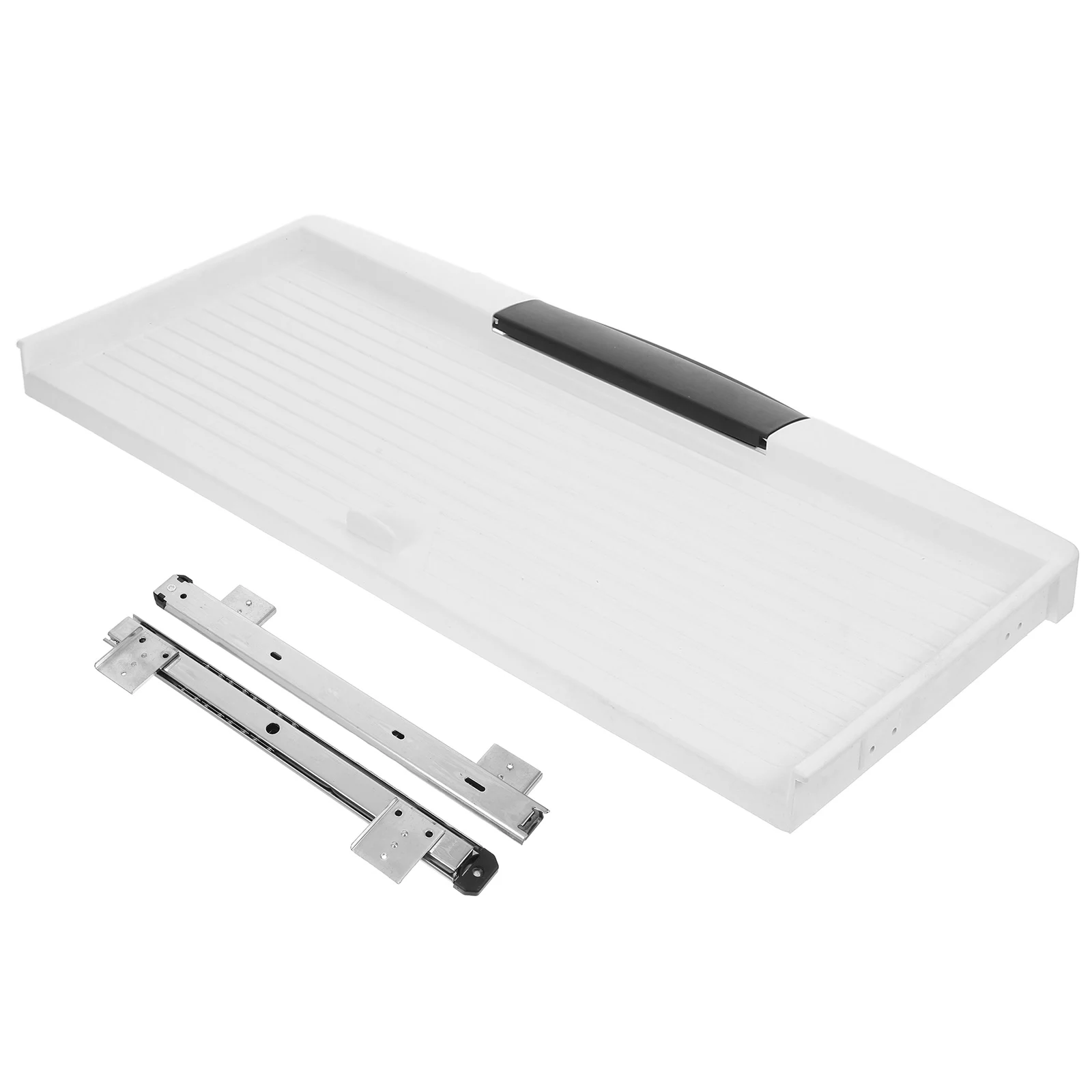 

Computer Keyboard Stand Sliding Shelf Light Grey Ergonomic Desk Mount Drawer Attachment Multifunctional Office Home Durability