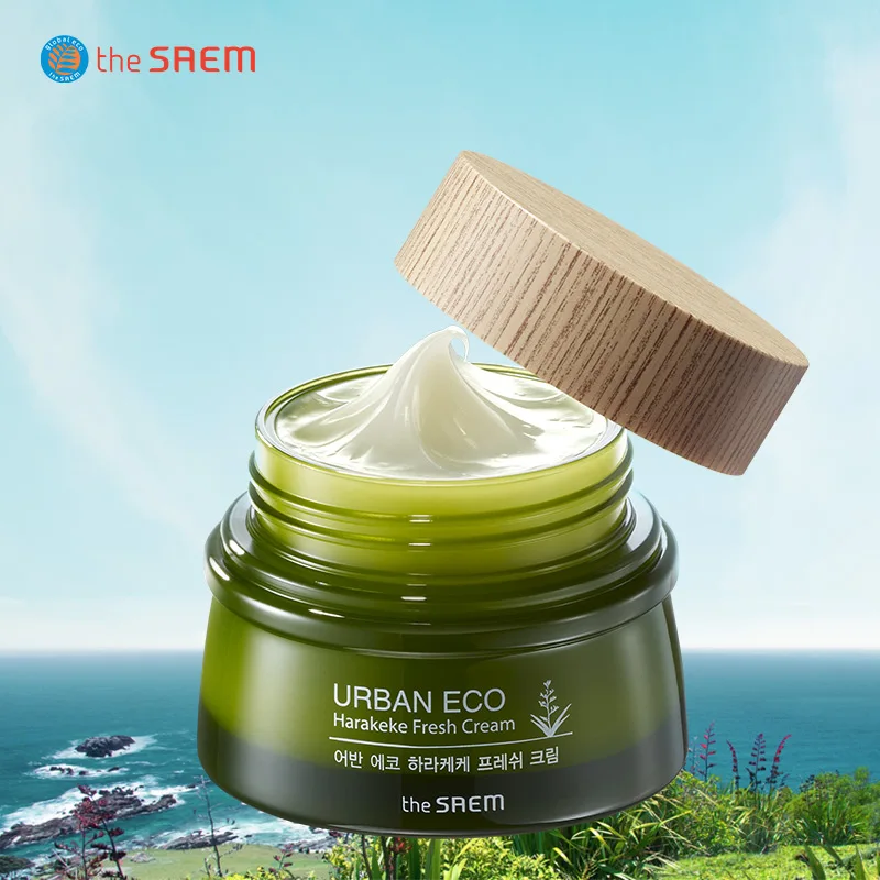 THE Saem Urban Eco Harakeke Mini Set Facial Moisturizer Face Day Cream Whitening Firming Korean Cosmetics