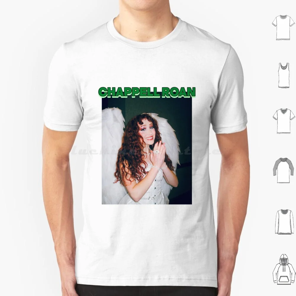 Chappell-Roan-Angel T Shirt 6xl Cotton Cool Tee Chappell Roan Pink Club Music Pink Chappell Hot To Go Red Wine Supernova Rise