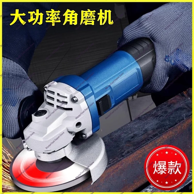 Angle grinder polishing cutting machine multi-function high power grinding
