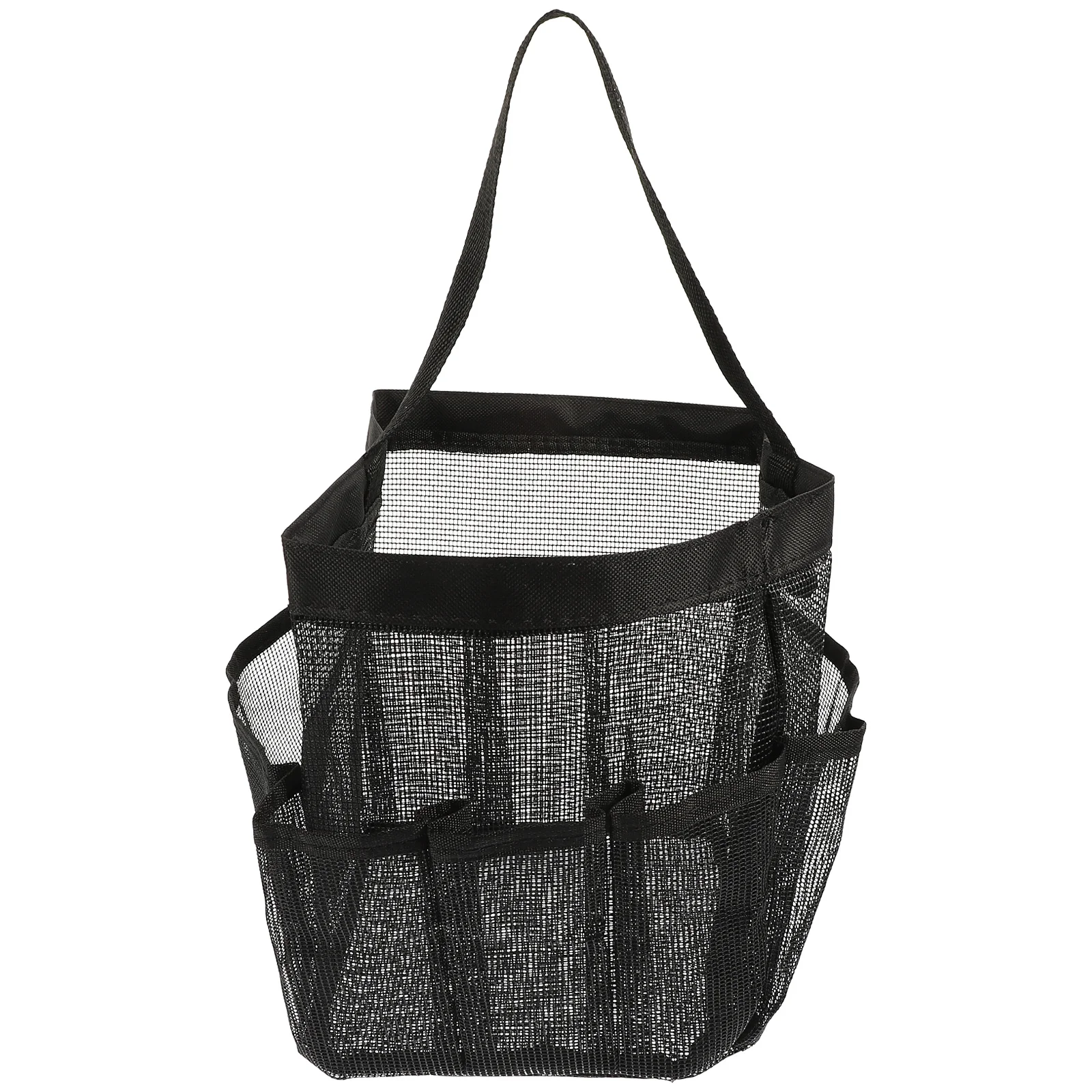 

Hanging Toiletry Organizer Bag Heavy Duty Mesh Travel Tote Portable Wet Dry Separation Storage Pouch for Beach Gym Swimming