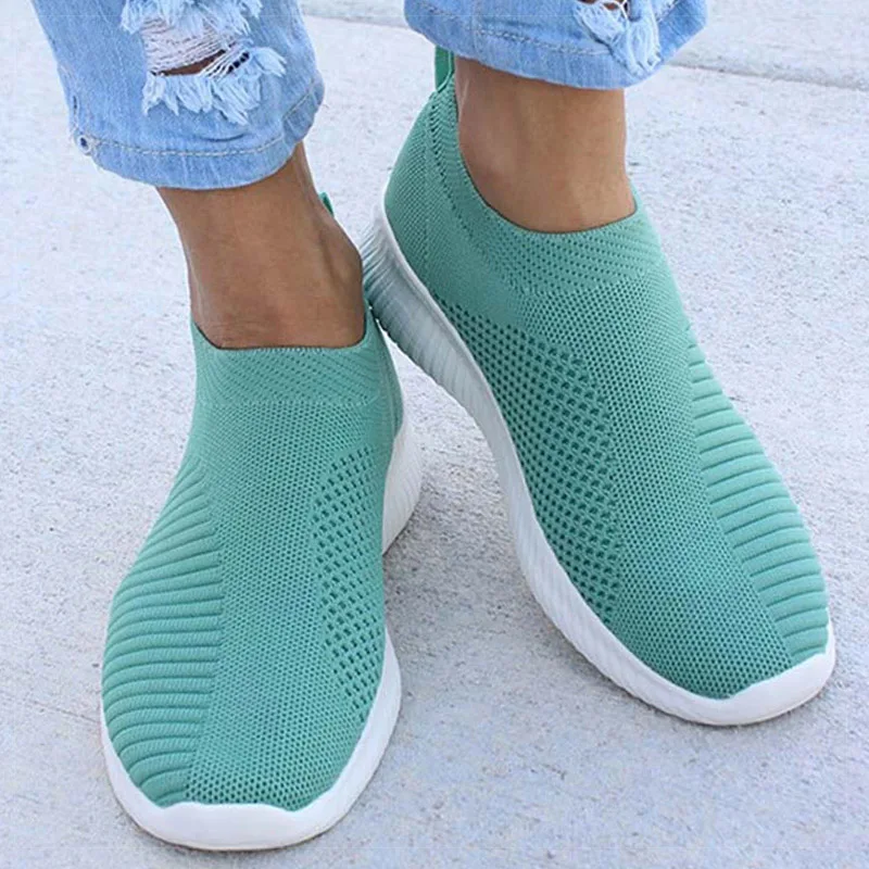 Women Sneakers White Shoes Women Slip On Casual Sneaker Vulcanize Shoes For Women Sports Zapatillas De Mujer Women's Footwear image 2