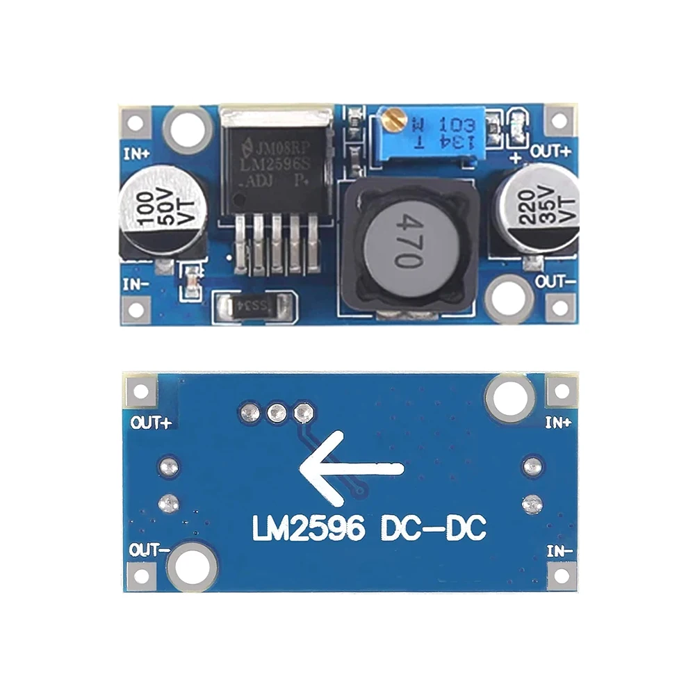 

LM2596 LM2596HVS HV LM2596HV DC-DC Adjustable Step Down Buck Converter Power Module 4.5-50V To 3-35V Urrent limiting