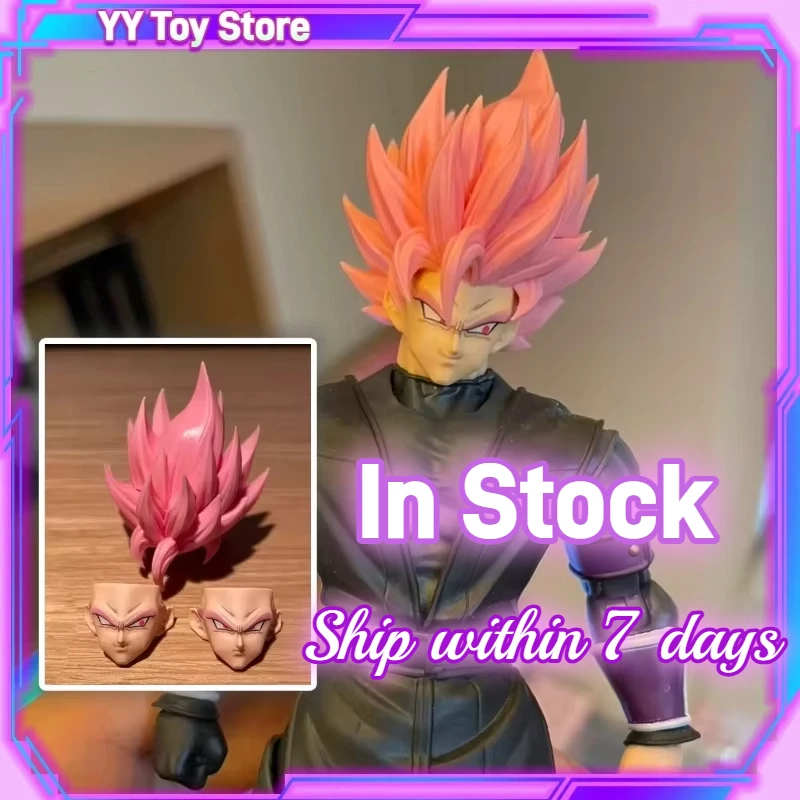 

Jesse Toy Dragon Ball Shf Ultra Instinct Son Goku 3.0 Ssj2 Anime Figures Goku Head Carving Accessories Kit Model Head Parts Toy