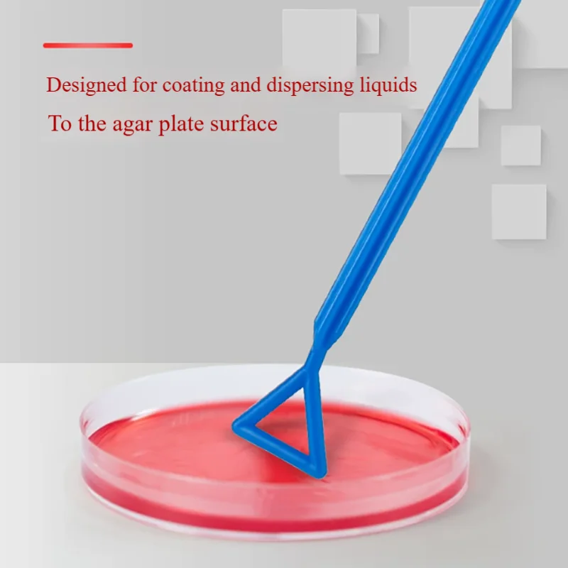 

10PCS Coating rod cell push plate disposable sterile PP high temperature sterilization resistant triangle T shape L shape