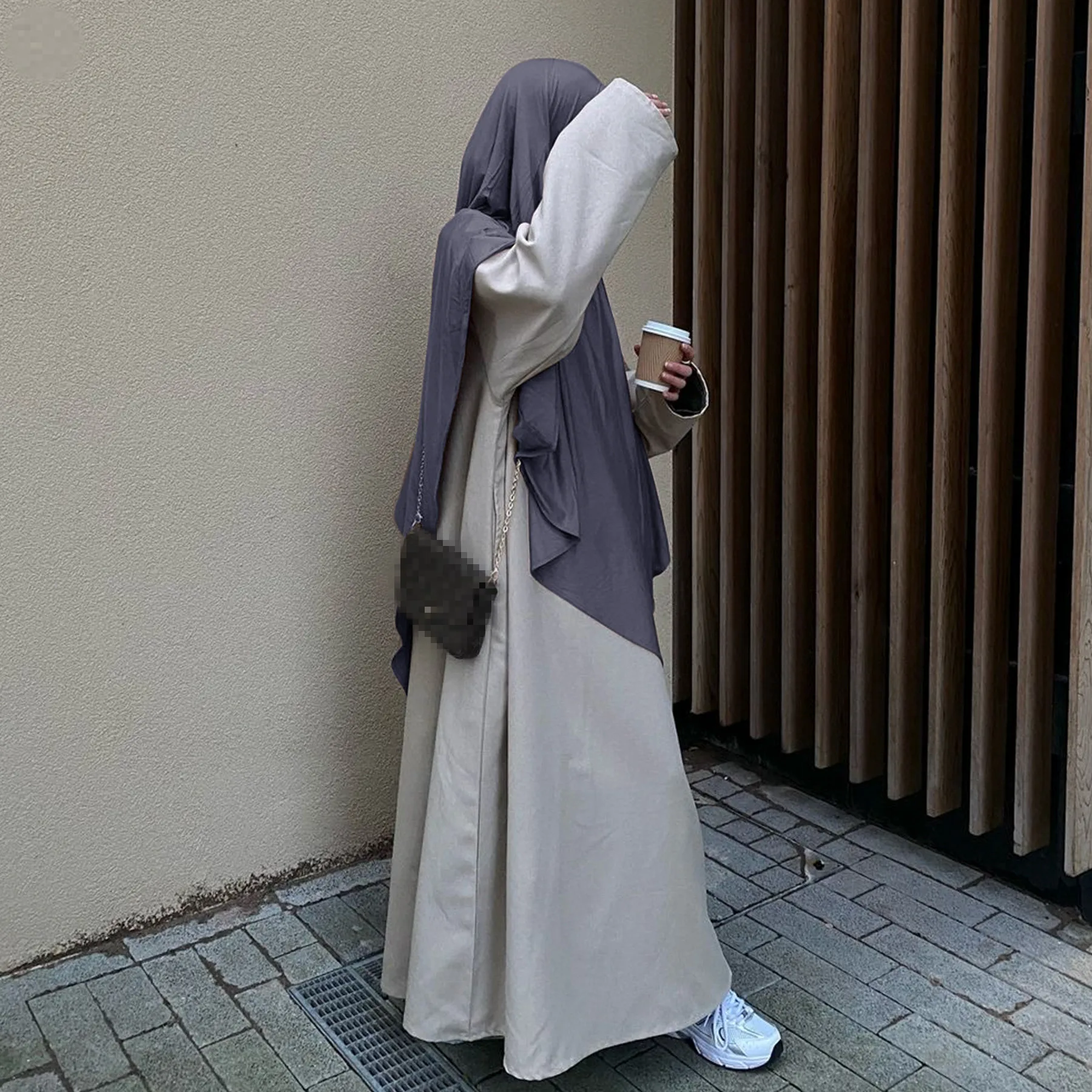 Moslim Lange Khimar Ramadan Formele Gebed Kledingstuk Hijab Vrouwen Niqab Burka Islamitische Turkije Namaz Burka Musulman Eid Djellaba