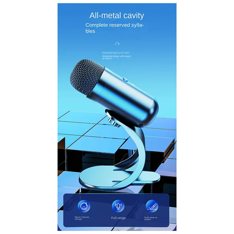 

Recording Microphone Live Broadcast Microphone For Live Stage Recording Podcasting