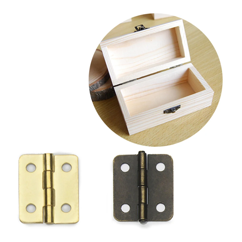 

20pcs Self Closing Spring Hinge for Cabinet Doors Boxes Cases Stainless Steel Durable Smooth Action Automatic Hinges Furniture