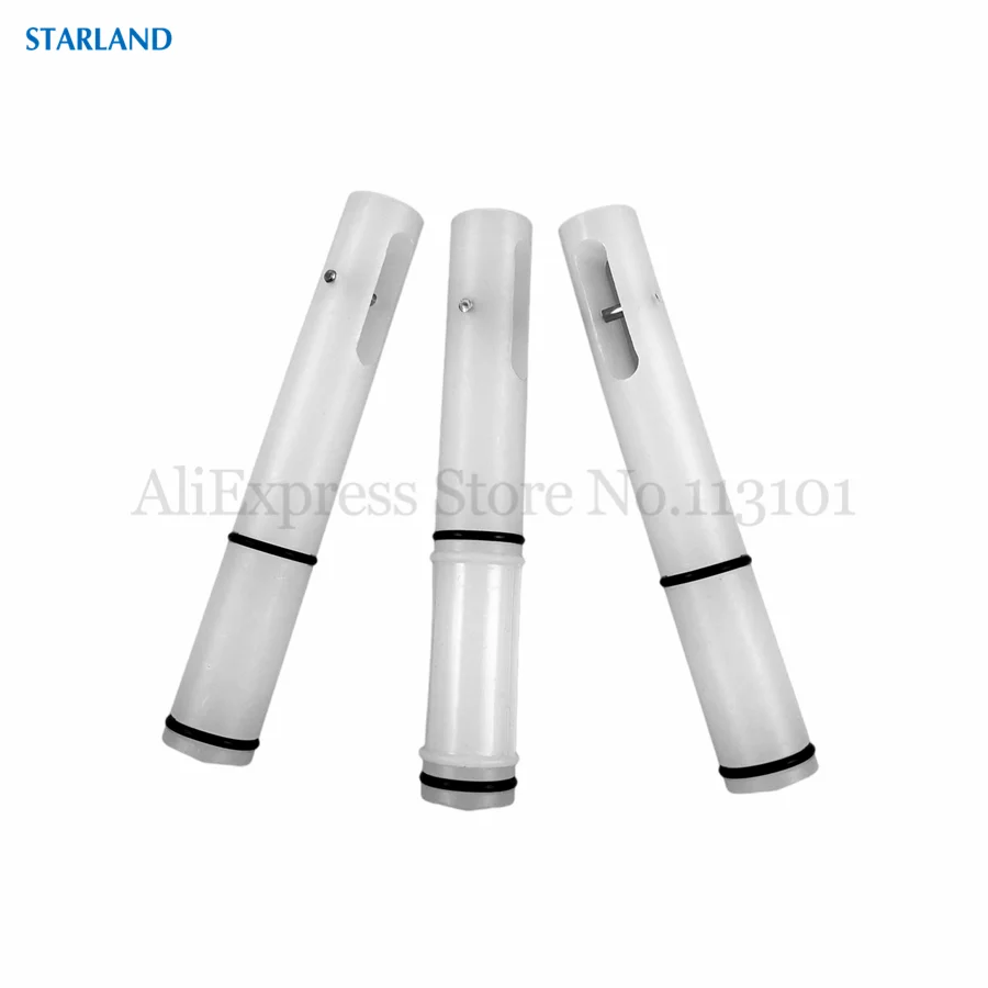 3 In 1 Valve Rod Spare Parts With Seal Rings Replacement Of Soft Serve Ice Cream Machines 2 Side Rods + 1 Middle Rod