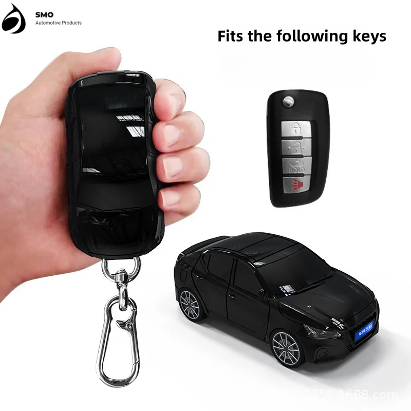 

For Nissan Teana Key Cover with Lights Car Keyfob Car Model Key Protector Auto Accessories New