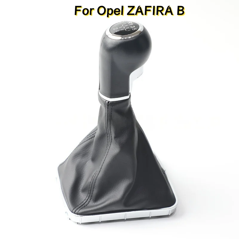 For Opel ZAFIRA B 2005-2014 Replacement 2006 2007 2008 2009 2010 2011 5 6 Speed Car Gear Shift Knob with Gaitor Boot Cover