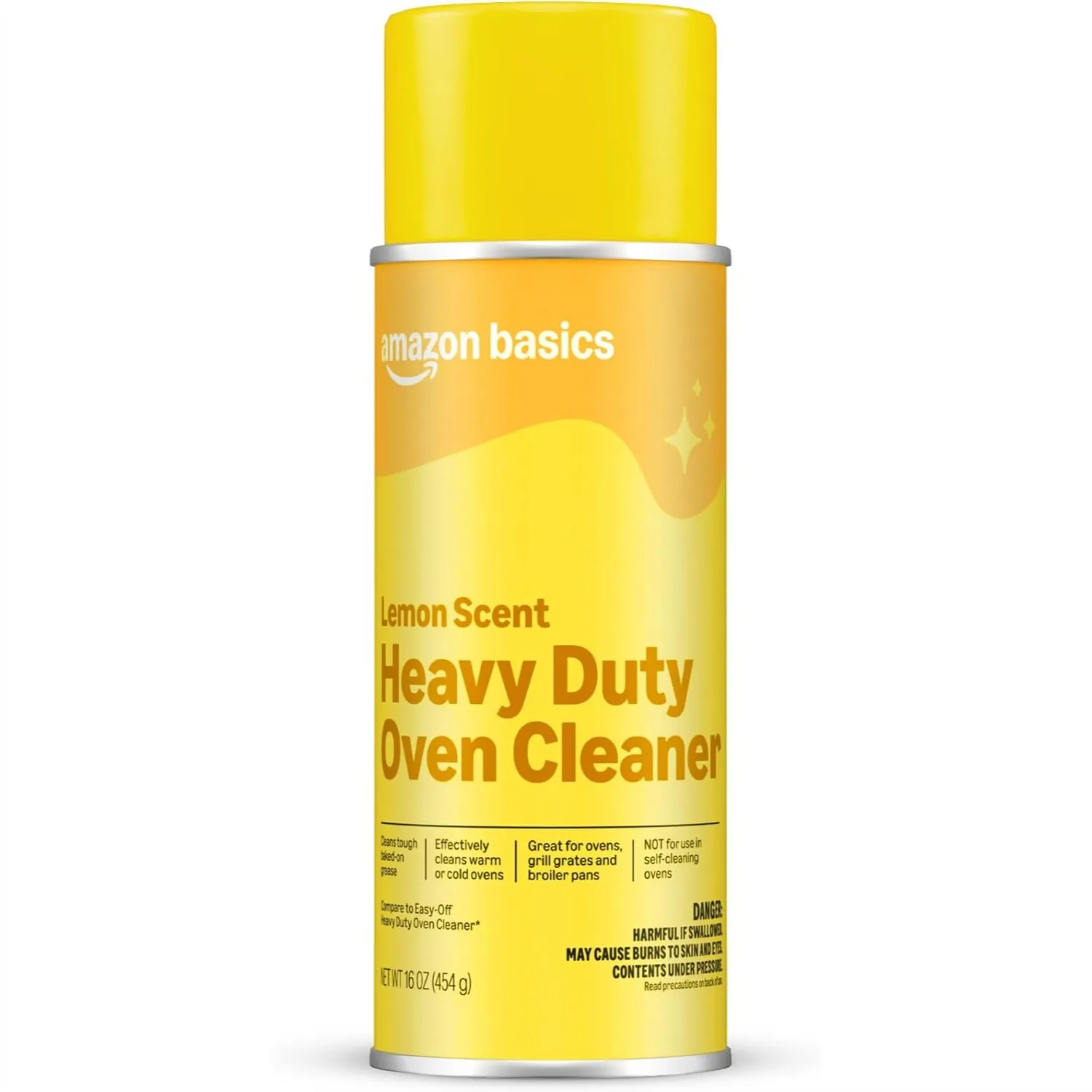 Heavy Duty Oven Cleaner with Lemon Scent, 16 oz for Ovens and Grills