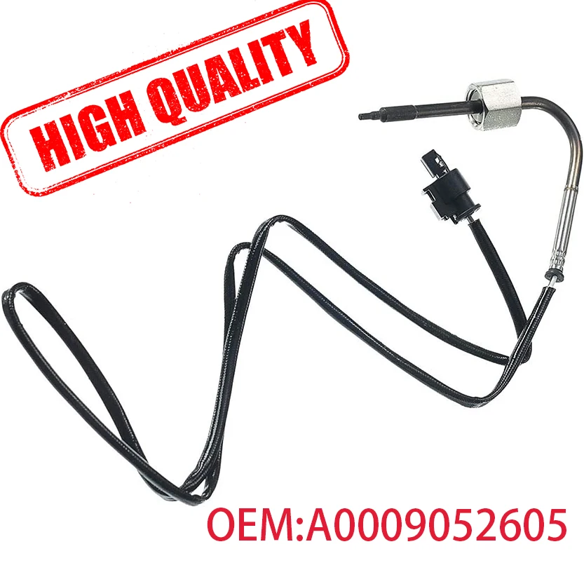 A0009052605 Exhaust Gas Temperature Sensor for Mercedes-Benz W221 GLK250 13-15 S350 12-13 3.0L 0009052605