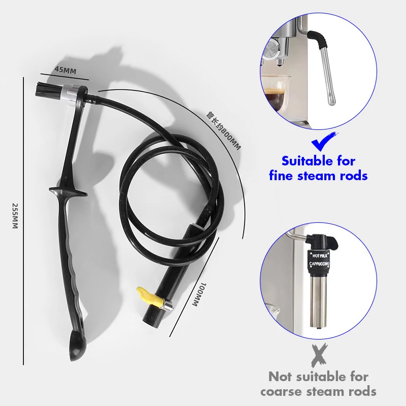 Coffee Machine Steam Cleaning Brush Grouphead Brush For Delonghi Breville 51mm 54mm 58mm Barista Tool Espresso Maker Accessories