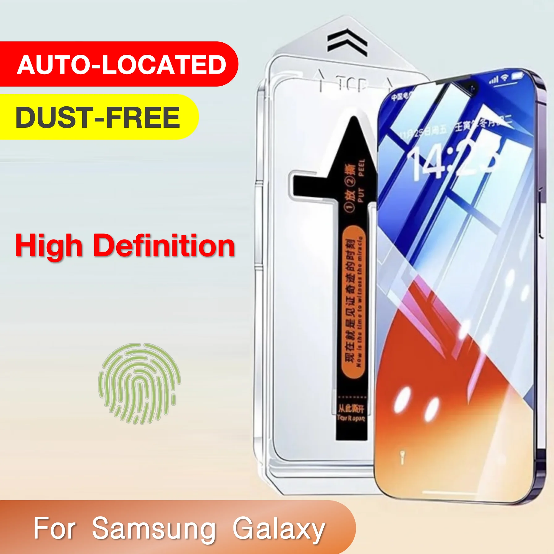 FOR Samsung Galaxy S24 S23 S22 Plus Ultra 5G Screen Protector Tempering Toughened Glass Phone With Install Kit Remove Explosion