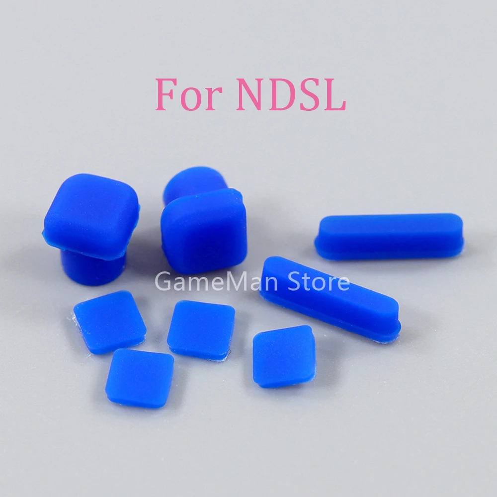 Tornillos de goma para consola DS Lite, cubierta de alta calidad para tornillos de pantalla LCD superior NDSL, 1 Juego