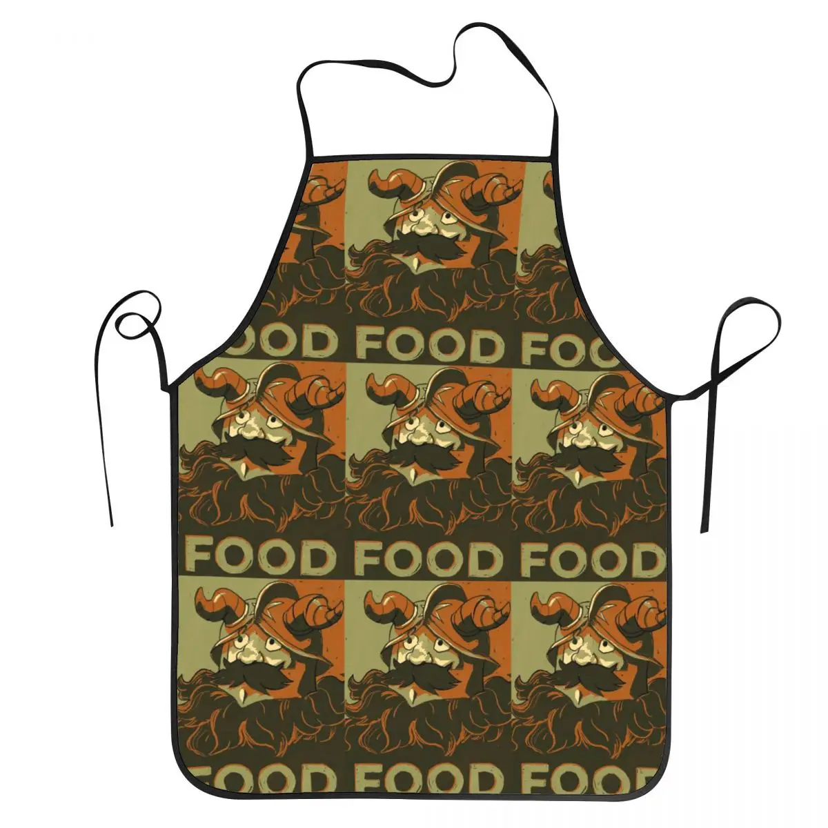 Senshi For Food, Delicious In Dungeon Apron Chef Cooking Tablier Waterproof Bib Kitchen Cleaning Pinafore Women Men Gardening