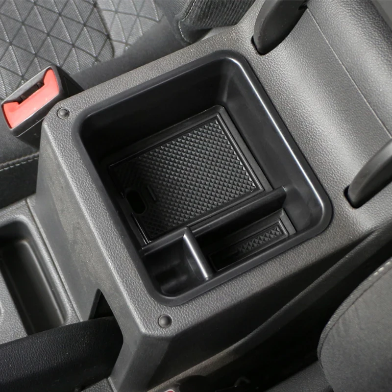 صندوق تخزين مسند ذراع السيارة لملحقات حاوية صينية وحدة التحكم Volkswagen VW T-cross 2018 - 2023 #3