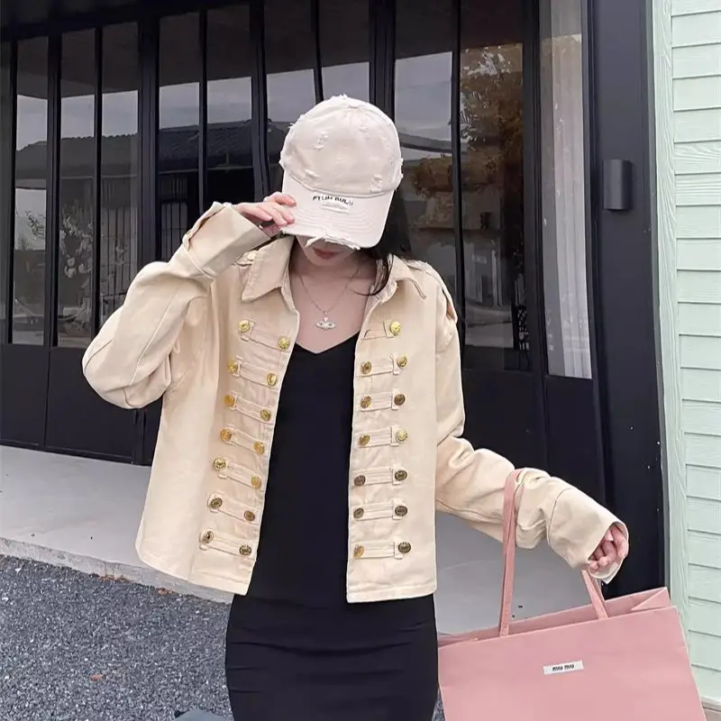 Jackets Cardigans Small Scented Jackets Korean Version 2024 Spring Autumn Tiankuan Songyuan Su Style Short Baseball Jacket for