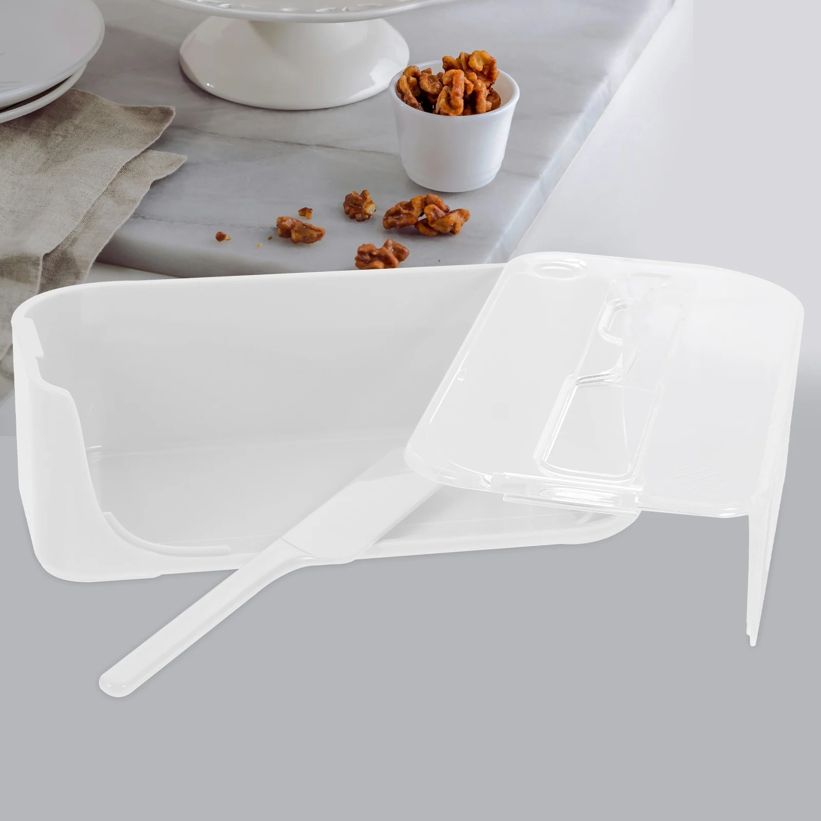 

Butter Dish Fresh Box Stick Holder Counter with Lid Sealed for Countertop Airtight Keeper Container Cover Fridge Refrigerator