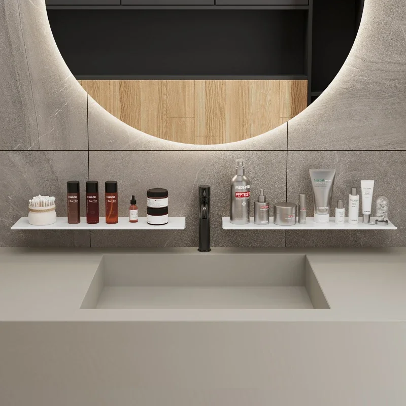 vassoio-da-bagno-in-lega-di-alluminio-bianco-dal-design-semplice-mensola-a-strato-singolo-senza-foratura-paratia-da-bagno-montata-a-parete